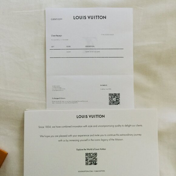 LOUIS VUITTON 2025 Neverfull MM Monogram Pochette Wristlet - 8/17/25 - Picture 13 of 14